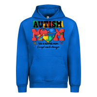 Cobalt autism mom like a normal mom Urban Hoodie - MaliasSmallBusiness