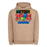 Pigment Burro autism mom like a normal mom Urban Hoodie - MaliasSmallBusiness