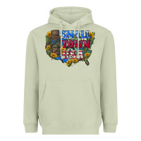 Small Town Usa 4th Of July Heavyweight Hoodie | Teevron