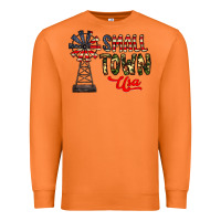 Carrot small town usa Premium Sweatshirt - CowhideDigitalArt