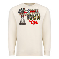 Sandshell small town usa Premium Sweatshirt - CowhideDigitalArt