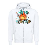 White let's get toasted Zipper Hoodie - Zillion Design Studio