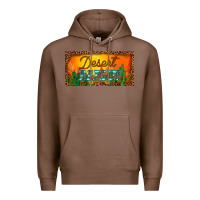 Chestnut western desert darlin sunset cactus leopard serape   license plate tem Premium Hoodie - BarkalooDesign