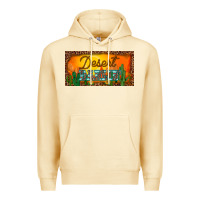 Pina Colada western desert darlin sunset cactus leopard serape   license plate tem Premium Hoodie - BarkalooDesign