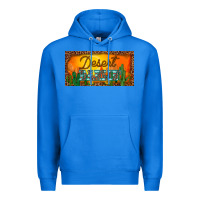 True Royal western desert darlin sunset cactus leopard serape   license plate tem Premium Hoodie - BarkalooDesign