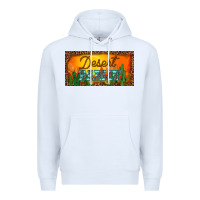 White western desert darlin sunset cactus leopard serape   license plate tem Premium Hoodie - BarkalooDesign
