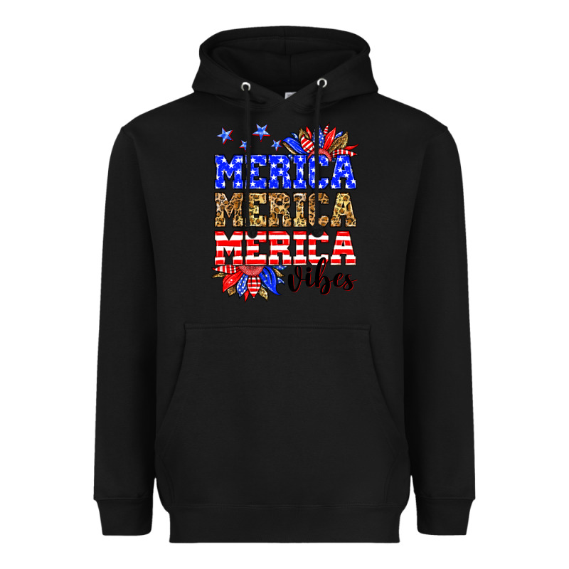 Merica Merica Merica Vibes Heavyweight Hoodie by Neo Western | Teevron