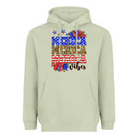 Matcha Merica merica merica vibes Heavyweight Hoodie - Neo Western