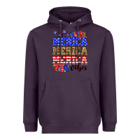 Plum Merica merica merica vibes Heavyweight Hoodie - Neo Western