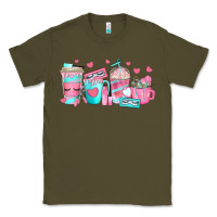 Army Green lash hustler coffee cups Classic Tee - texasbilliewilder