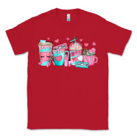 Red lash hustler coffee cups Classic Tee - texasbilliewilder
