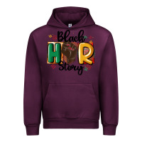 Mauve Wine black story Urban Hoodie - MaliasSmallBusiness
