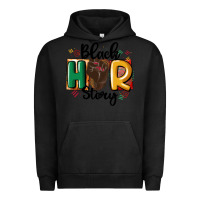 Pigment Black black story Urban Hoodie - MaliasSmallBusiness