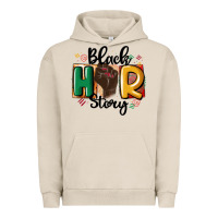 Pigment French Oak black story Urban Hoodie - MaliasSmallBusiness
