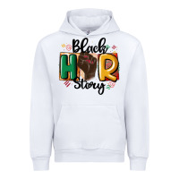 White black story Urban Hoodie - MaliasSmallBusiness