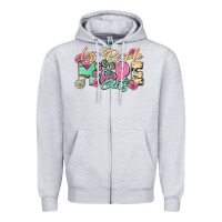 Heather Grey less people more cats Zipper Hoodie - Zillion Design Studio