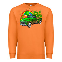 Carrot st patricks shamrock gold rainbow balloon candy truck Premium Sweatshirt - FaDigitalArtStudio
