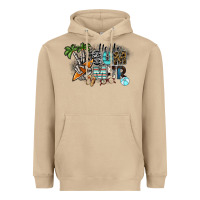 Mushroom hello summer Heavyweight Hoodie - SublimationCraftShop