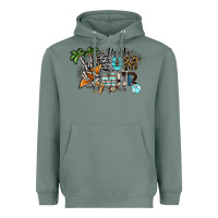 Sage hello summer Heavyweight Hoodie - SublimationCraftShop
