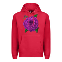 Cardinal Celestial Rose Premium Hoodie - LillyAllenDesigns