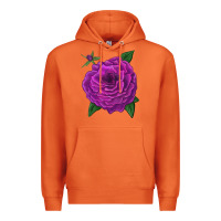Carrot Celestial Rose Premium Hoodie - LillyAllenDesigns