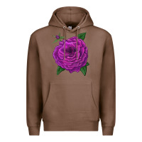 Chestnut Celestial Rose Premium Hoodie - LillyAllenDesigns