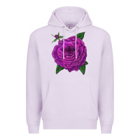 Lilac Celestial Rose Premium Hoodie - LillyAllenDesigns