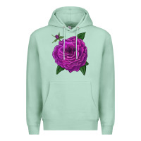Seafoam Celestial Rose Premium Hoodie - LillyAllenDesigns