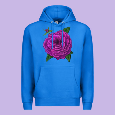 Celestial Rose Premium Hoodie Designed By Lillyallendesigns