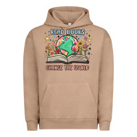 Pigment Burro book lover Urban Hoodie - MaliasSmallBusiness