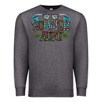 Charcoal Heather summer aunt Premium Sweatshirt - CowhideDigitalArt