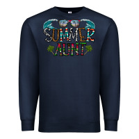 Navy summer aunt Premium Sweatshirt - CowhideDigitalArt