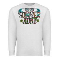 Oatmeal Heather summer aunt Premium Sweatshirt - CowhideDigitalArt