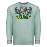 Seafoam summer aunt Premium Sweatshirt - CowhideDigitalArt