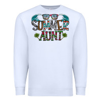 White summer aunt Premium Sweatshirt - CowhideDigitalArt