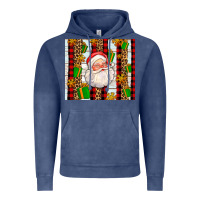 Vintage Denim santa with gifts Vintage Hoodie - AdoDesignShop