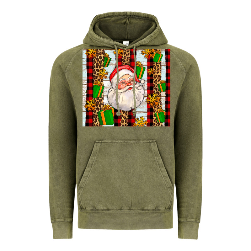 Santa With Gifts Vintage Hoodie by AdoDesignShop | Teevron