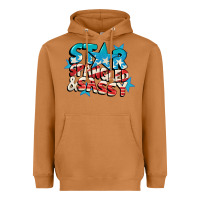 Meerkat Star spangled and sassy 4th of july Heavyweight Hoodie - CowGirlArtShop