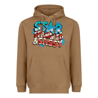 Toasted Coconut Star spangled and sassy 4th of july Heavyweight Hoodie - CowGirlArtShop