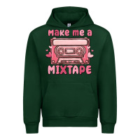 Forest Green make me a mixtape Urban Hoodie - MaliasSmallBusiness