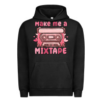 Pigment Black make me a mixtape Urban Hoodie - MaliasSmallBusiness
