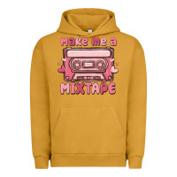 Pigment Peanut Butter make me a mixtape Urban Hoodie - MaliasSmallBusiness