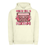 Pigment Pistachio make me a mixtape Urban Hoodie - MaliasSmallBusiness