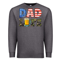 Charcoal Heather dad life Premium Sweatshirt - HRA Design Shop