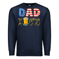 Navy dad life Premium Sweatshirt - HRA Design Shop
