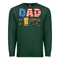 Sports Green dad life Premium Sweatshirt - HRA Design Shop