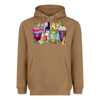 Toasted Coconut boss babe coffee cups Heavyweight Hoodie - Zillion Design Studio