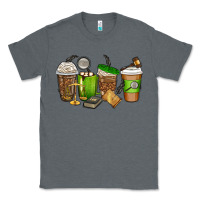 Charcoal Heather lawyer coffee cups Classic Tee - texasbilliewilder