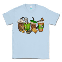 Dusty Blue lawyer coffee cups Classic Tee - texasbilliewilder
