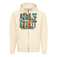 Sandshell holy spirit activate Zipper Hoodie - Zillion Design Studio
